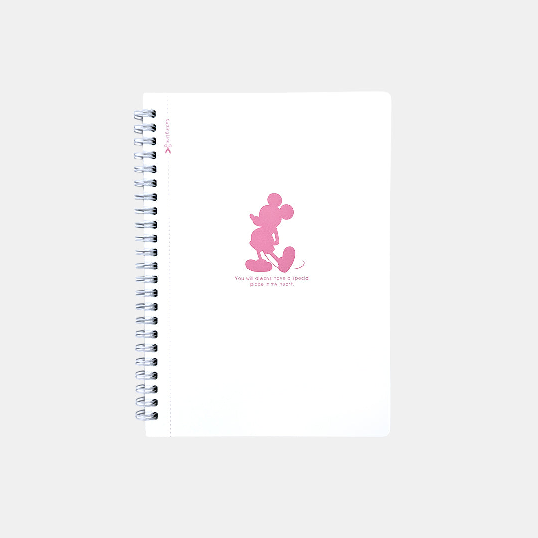 Disney Mickey Mouse Spiral Notebook Classic Character Silhouette Design Official Disney Stationery Canada 