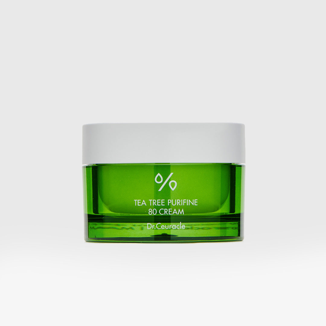 Dr. Ceuracle Tea Tree Purifine Cream asian authentic genuine original korean skincare montreal toronto calgary canada thekshop thekshop.ca natural organic vegan cruelty-free cosmetics kbeauty vancouver free shipping clean beauty routine skin makeup kpop stayz stan fandom photocard stray kids treasure ateez atiny dix30 brossard
