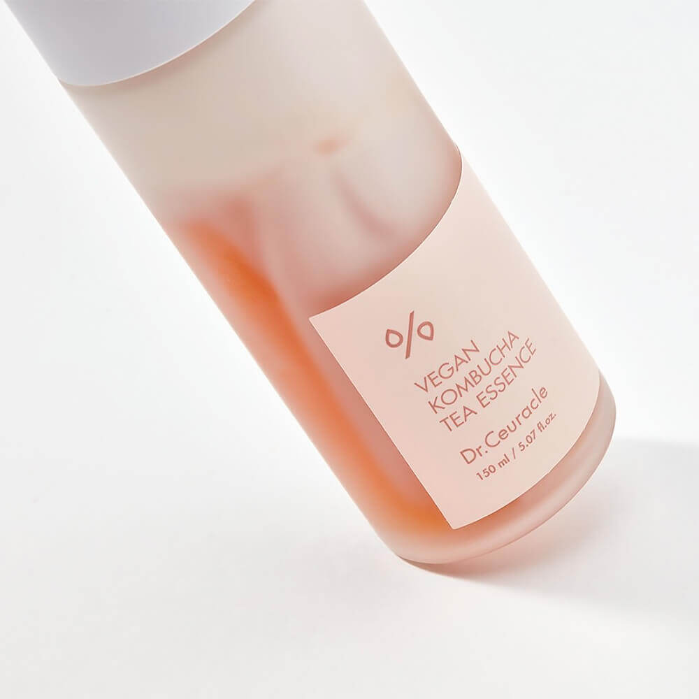 Dr. Ceuracle Vegan Kombucha Tea Essence asian authentic genuine original korean skincare montreal toronto calgary canada thekshop thekshop.ca natural organic vegan cruelty-free cosmetics kbeauty vancouver free shipping clean beauty routine skin makeup