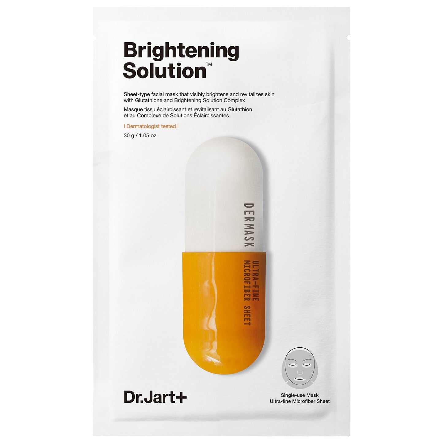 Dr.Jart+ Dermask Micro Jet Brightening Solution asian authentic genuine original korean skincare montreal toronto calgary canada thekshop thekshop.ca natural organic vegan cruelty-free cosmetics kbeauty vancouver free shipping clean beauty routine skin makeup