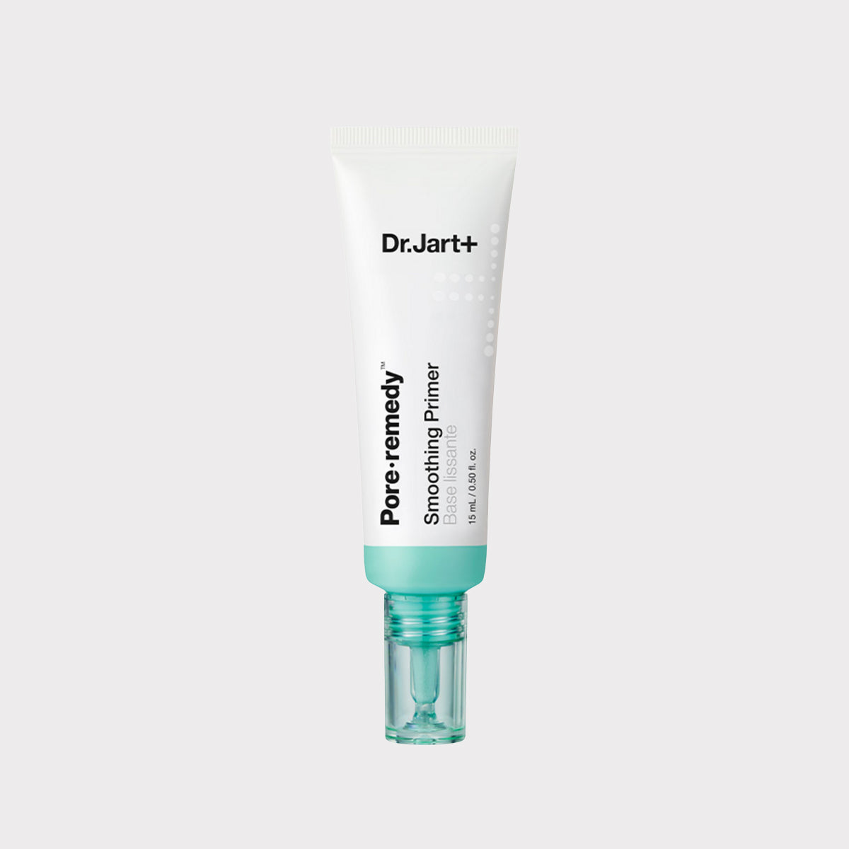 Dr.Jart+ Pore Remedy Smoothing Primer is a lightweight, silicone-free, serum-like primer designed to instantly blur pores, smooth skin texture, and provide a hydrated, dewy finish. Featuring 1.5% Panthenol, it strengthens the skin barrier and keeps makeup fresh for up to 12 hours, suitable for sensitive skin.