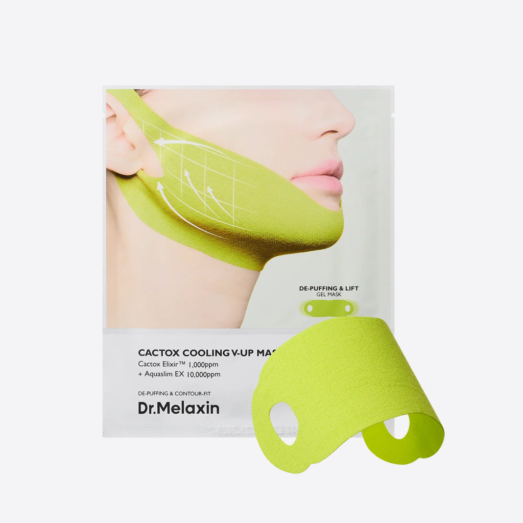 Dr.Melaxin Cactox Cooling V-Up Mask Korean Lifting mask for a defined jawline