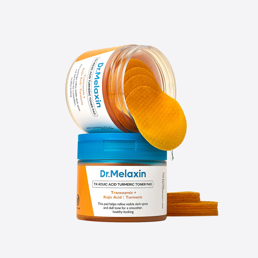 Dr.Melaxin TX-Kojic Acid Turmeric Toner Pad 70pads Korean skin brightening care