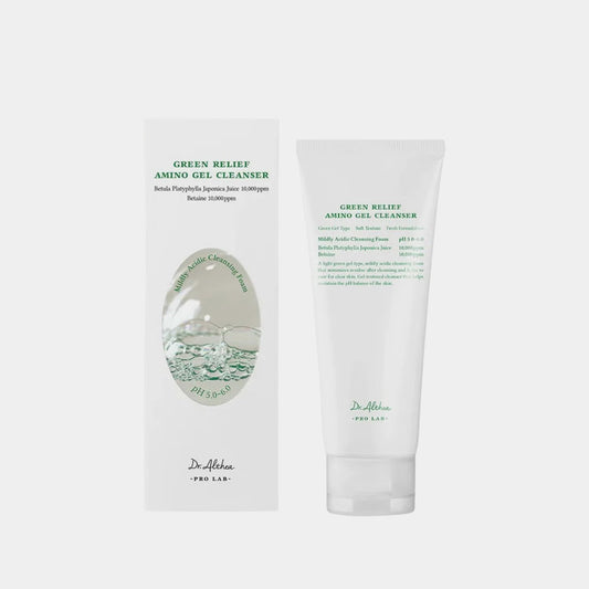 Dr. Althea Green Relief Amino Gel Cleanser asian authentic genuine original korean skincare montreal toronto calgary canada thekshop thekshop.ca natural organic vegan cruelty-free cosmetics kbeauty vancouver free shipping clean beauty routine skin makeup kpop stayz stan fandom photocard stray kids treasure ateez atiny dix30 brossard ddo st-bruno new store