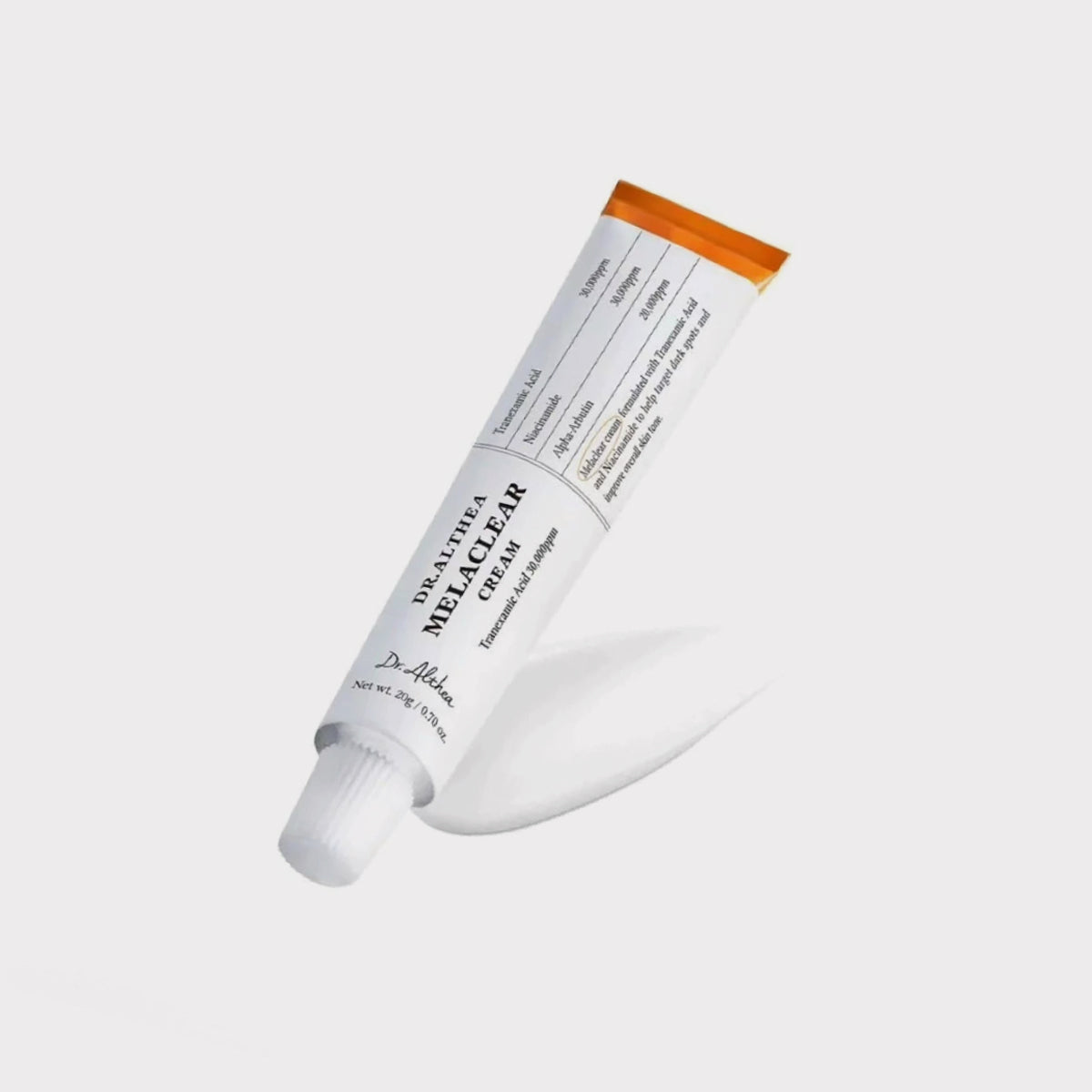 Dr. Althea Melaclear Cream 20g Korean Dark Spot Treatment TXA Tranexamic Acid skin brightening moisturizer for sensitive skin