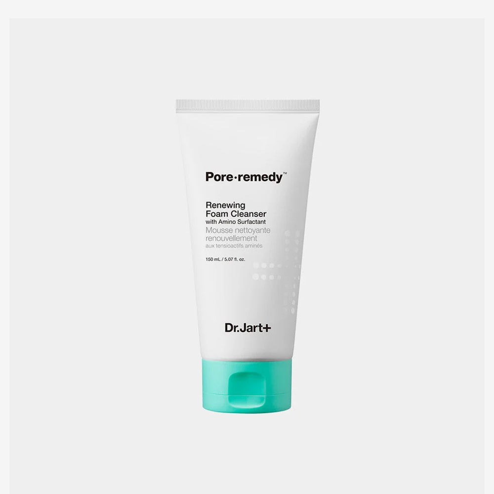 Dr. Jart+ Pore-Remedy Renewing Foam Cleanser asian authentic genuine original korean skincare montreal toronto calgary canada thekshop thekshop.ca natural organic vegan cruelty-free cosmetics kbeauty vancouver free shipping clean beauty routine skin makeup kpop stayz stan fandom photocard stray kids treasure ateez atiny dix30 brossard ddo st-bruno new store
