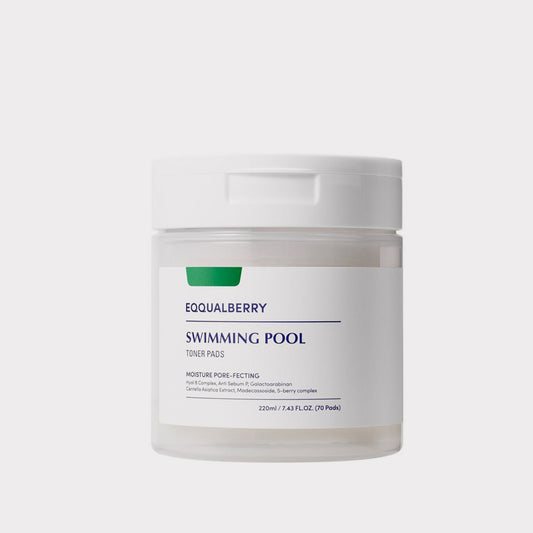 EQQUALBERRY Swimming Pool Toner Pads asian authentic genuine original korean skincare montreal toronto calgary canada thekshop thekshop.ca natural organic vegan cruelty-free cosmetics kbeauty vancouver free shipping clean beauty routine skin makeup kpop stayz stan fandom photocard stray kids treasure ateez atiny dix30 brossard ddo royal mount st-bruno new store