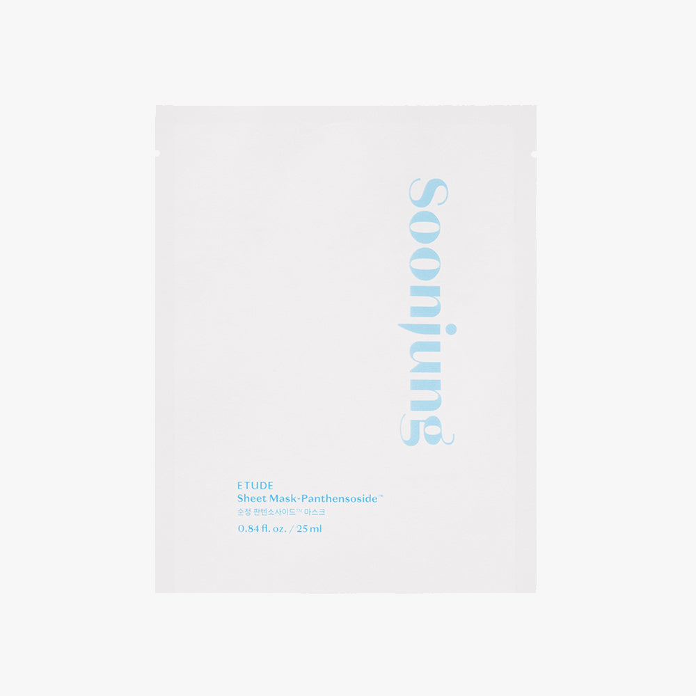 Etude House SoonJung Sheet Mask - Panthensoside asian authentic genuine original korean skincare montreal toronto calgary canada thekshop thekshop.ca natural organic vegan cruelty-free cosmetics kbeauty vancouver free shipping clean beauty routine skin makeup kpop stayz stan fandom photocard stray kids treasure 
