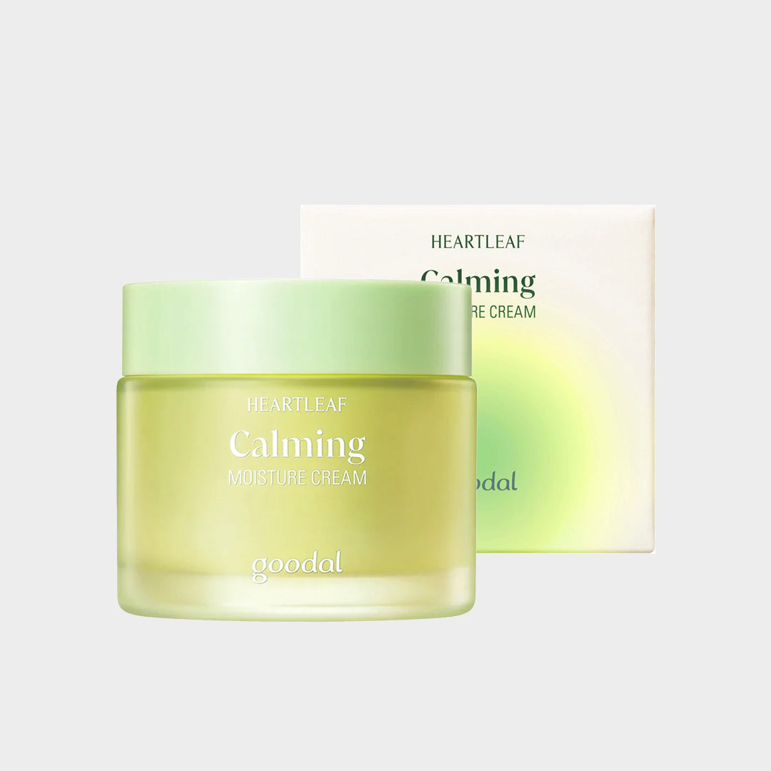 Goodal Heartleaf Calming Moisture Cream asian authentic genuine original korean skincare montreal toronto calgary canada thekshop thekshop.ca natural organic vegan cruelty-free cosmetics kbeauty vancouver free shipping clean beauty routine skin makeup kpop stayz stan fandom photocard stray kids treasure ateez atiny  