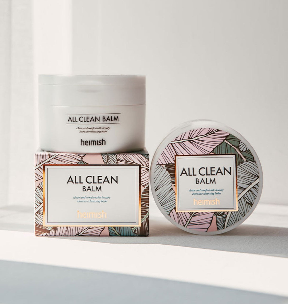 HEIMISH All Clean Balm 120 ml 50 ml asian authentic genuine original korean skincare montreal toronto calgary canada thekshop thekshop.ca natural organic vegan cruelty-free cosmetics kbeauty vancouver free shipping clean beauty routine skin makeup