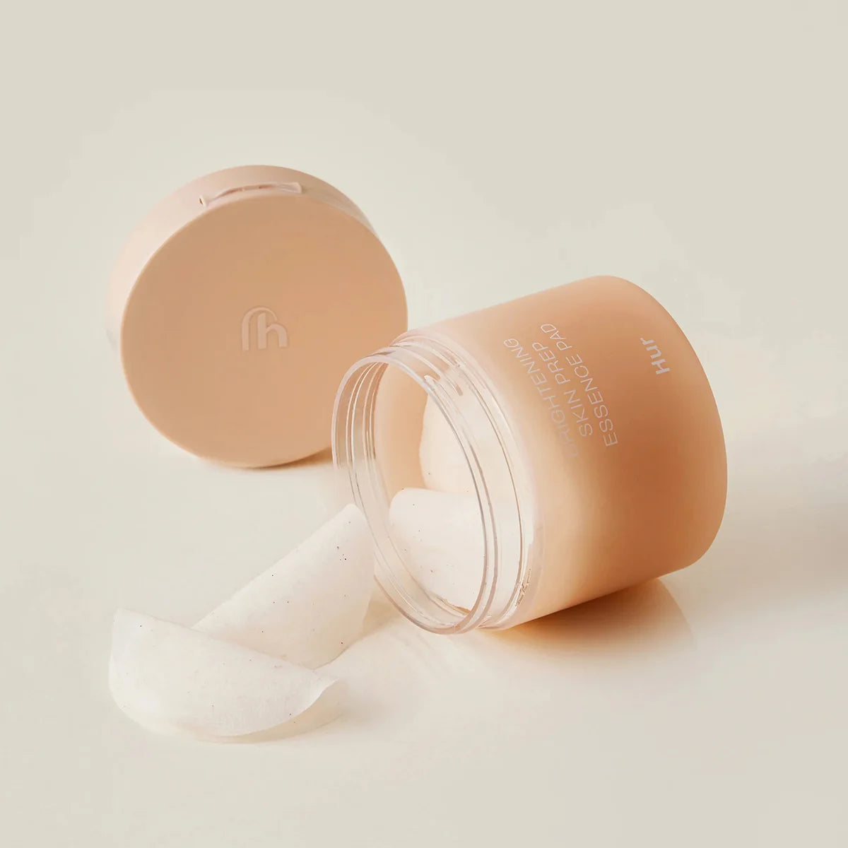 HOUSE OF HUR Brightening Skin Prep Essence Pad 70ea Korean skincare toner pad to hydrate, gently exfoliate, and fade hyperpigmentation for a radiant complexion