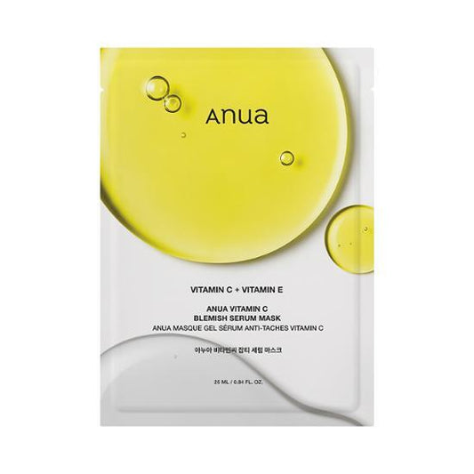 Anua vitamin C + vitamin E blemish serum mask