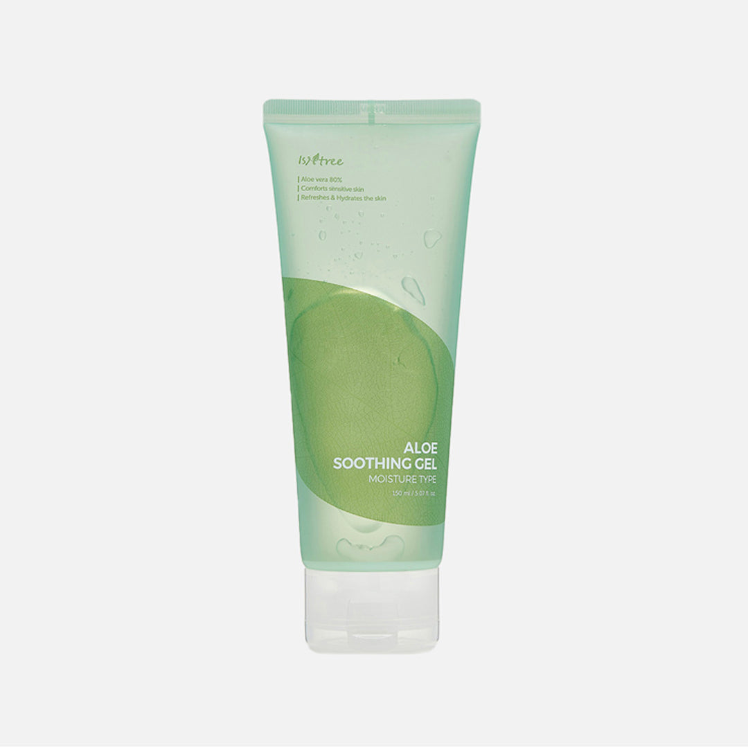 ISNTREE - Aloe Soothing Gel (Moisture Type) asian authentic genuine original korean skincare montreal toronto calgary canada thekshop thekshop.ca natural organic vegan cruelty-free cosmetics kbeauty vancouver free shipping 