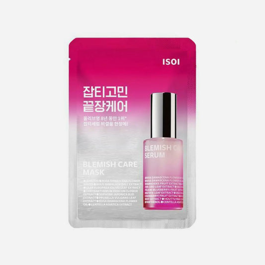 ISOI Blemish Care Mask asian authentic genuine original korean skincare montreal toronto calgary canada thekshop thekshop.ca natural organic vegan cruelty-free cosmetics kbeauty vancouver free shipping clean beauty routine skin makeup kpop stayz stan fandom photocard stray kids treasure ateez atiny dix30 brossard ddo st-bruno new store