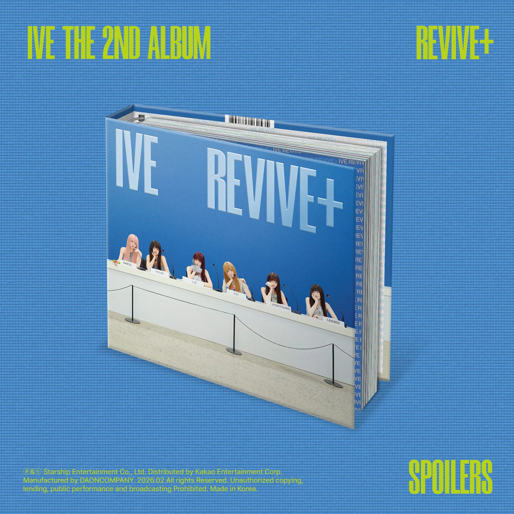 【新品未開封】IVE THE 2ND ALBUM REVIVE+ 3種形態✖︎4 IVE - 2nd Album [REVIVE+] SPOILERS Ver. – thekshop.ca