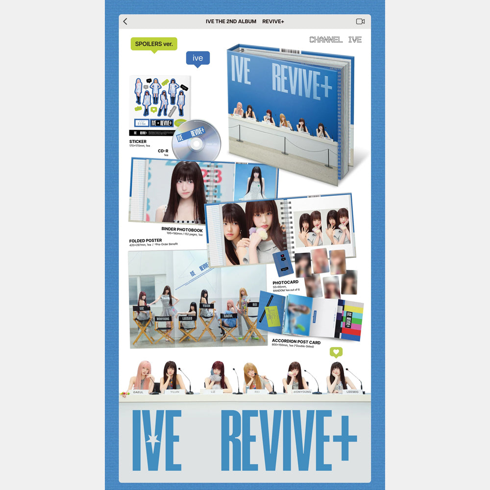 IVE - 2e Album [REVIVE+] Version SPOILERS
