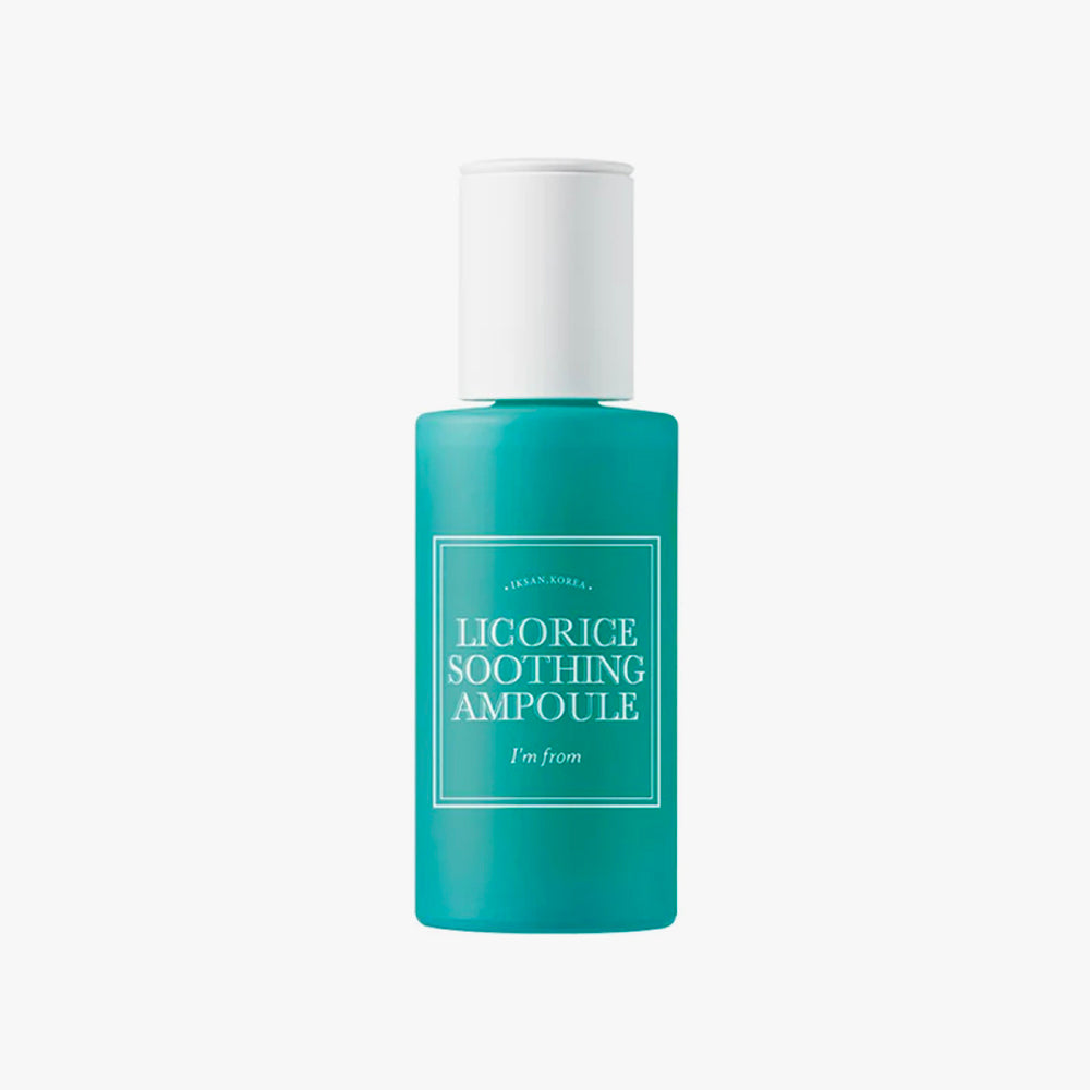 I'm From Licorice Soothing Ampoule asian authentic genuine original korean skincare montreal toronto calgary canada thekshop thekshop.ca natural organic vegan cruelty-free cosmetics kbeauty vancouver free shipping clean beauty routine skin makeup kpop stayz stan fandom photocard stray kids treasure 