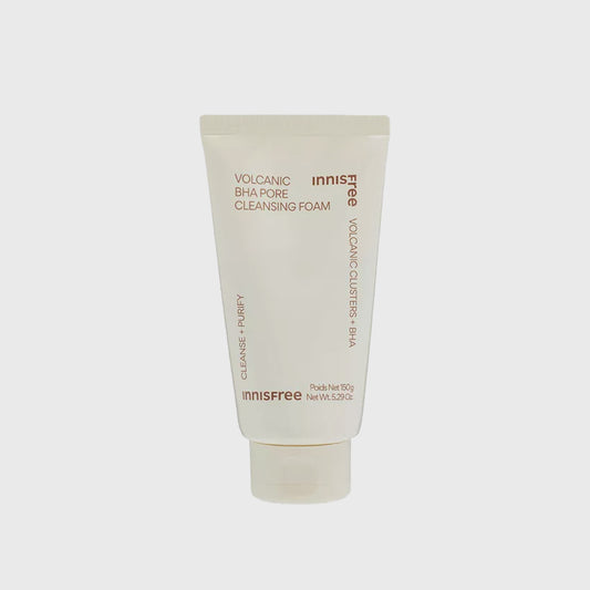 Innisfree Volcanic BHA Pore Cleansing Foam asian authentic genuine original korean skincare montreal toronto calgary canada thekshop thekshop.ca natural organic vegan cruelty-free cosmetics kbeauty vancouver free shipping clean beauty routine skin makeup kpop stayz stan fandom photocard stray kids treasure ateez atiny dix30 brossard ddo royal mount st-bruno new store