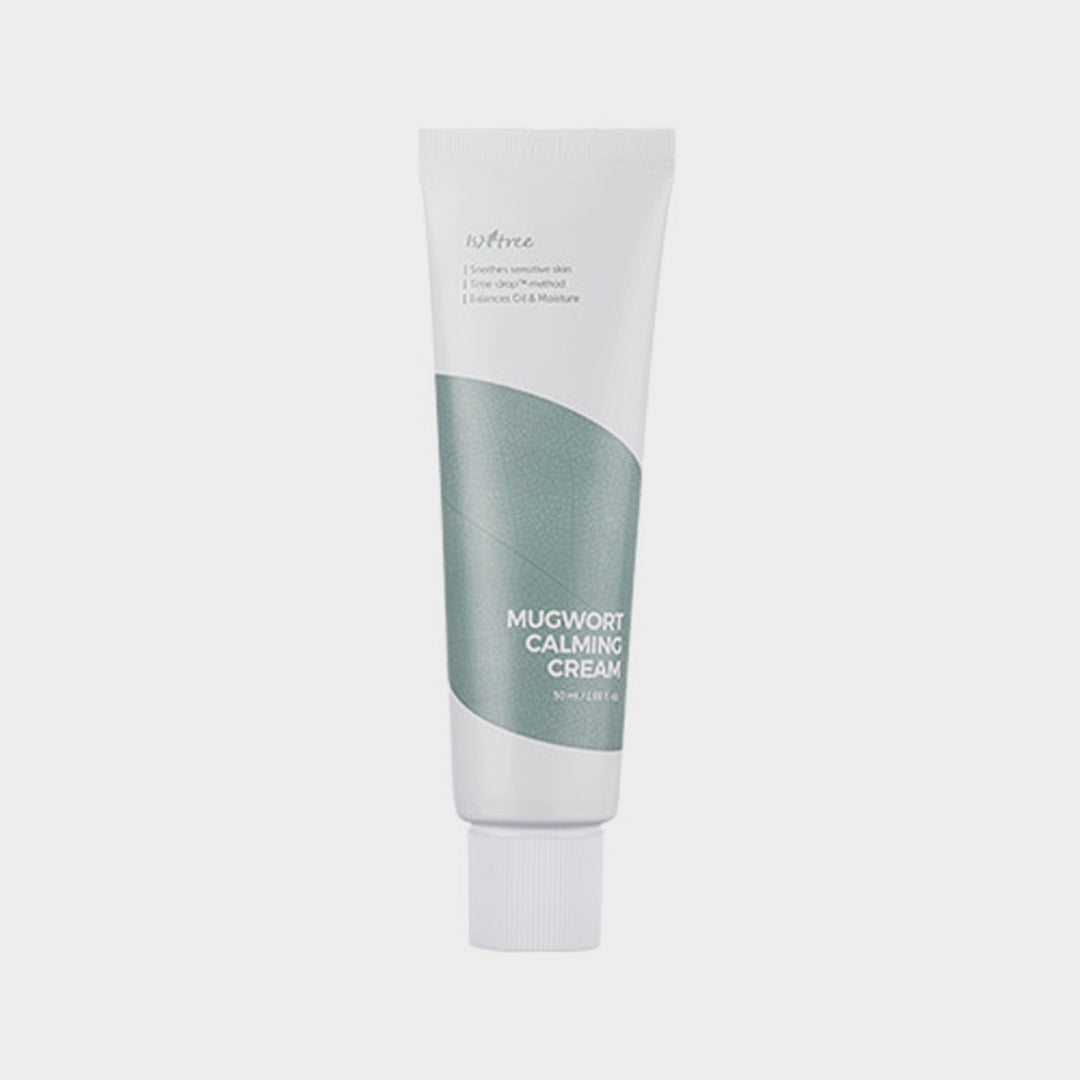 Isntree Mugwort Calming Cream asian authentic genuine original korean skincare montreal toronto calgary canada thekshop thekshop.ca natural organic vegan cruelty-free cosmetics kbeauty vancouver free shipping clean beauty routine skin makeup kpop stayz stan fandom photocard stray kids treasure ateez atiny dix30 brossard