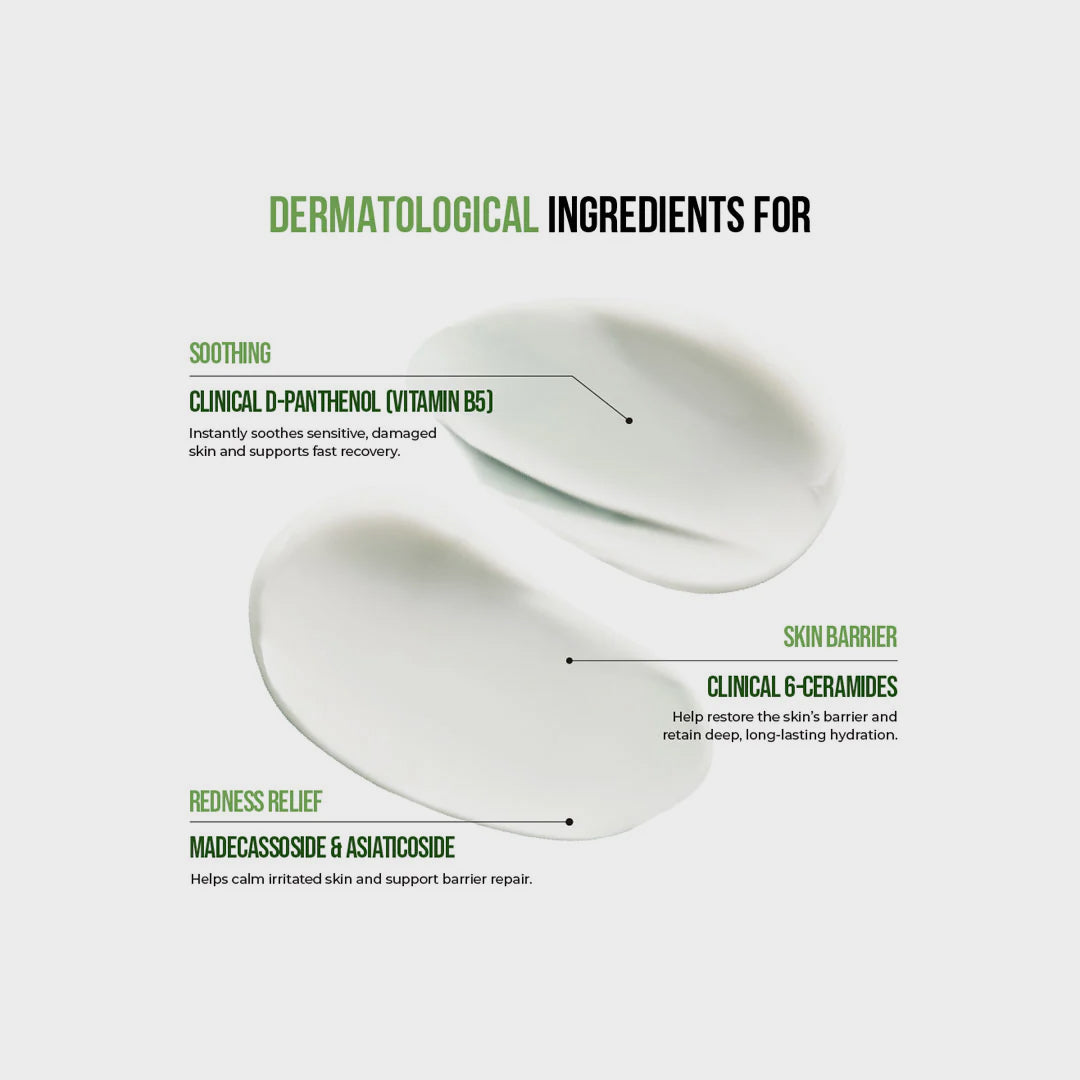 JUMISO D-Panthenol Barrier Soothing Cream 80ml texture and benefits