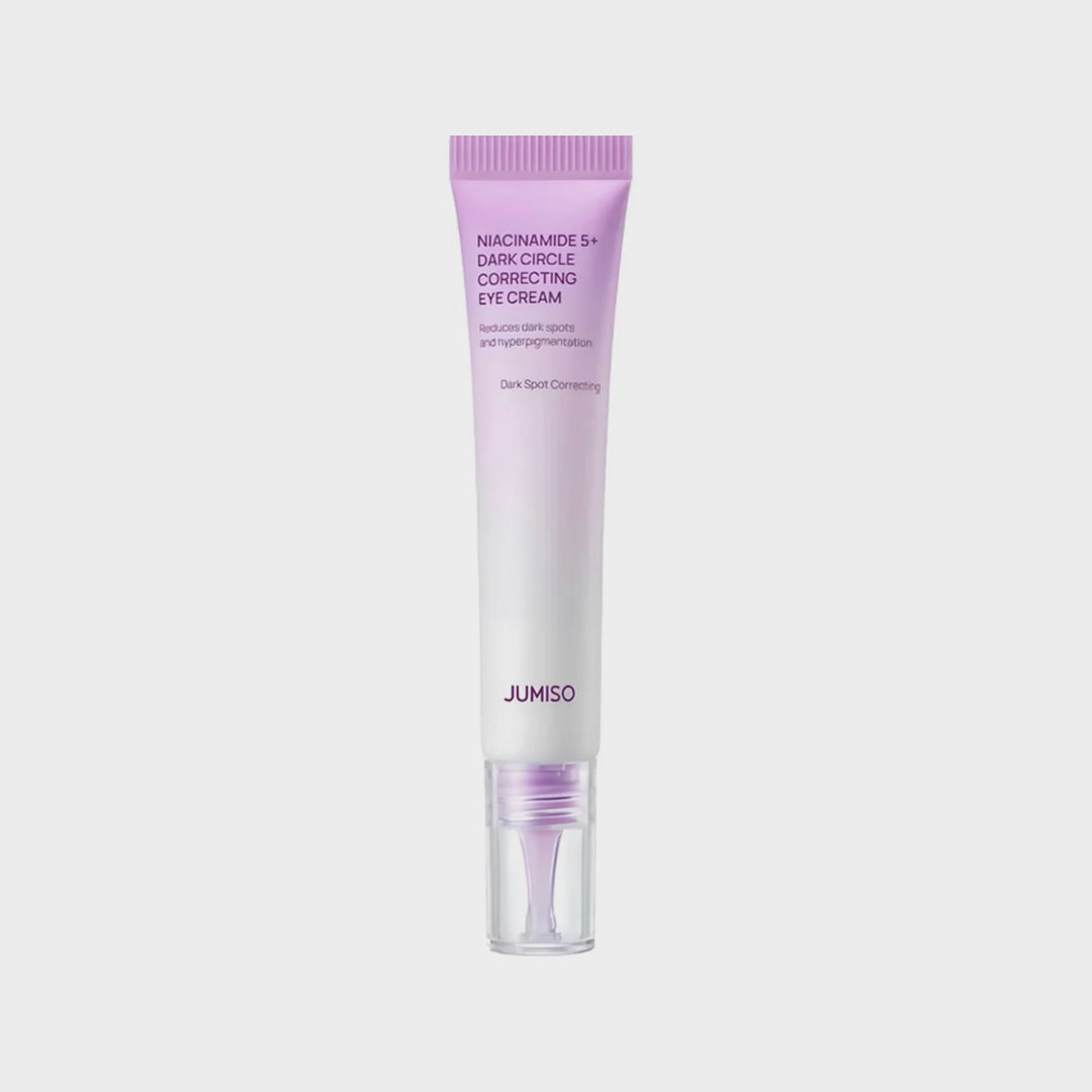 JUMISO Niacinamide 5+ Dark Circle Correcting Eye Cream 15ml
Korean brightening eye cream for dark circles and puffiness