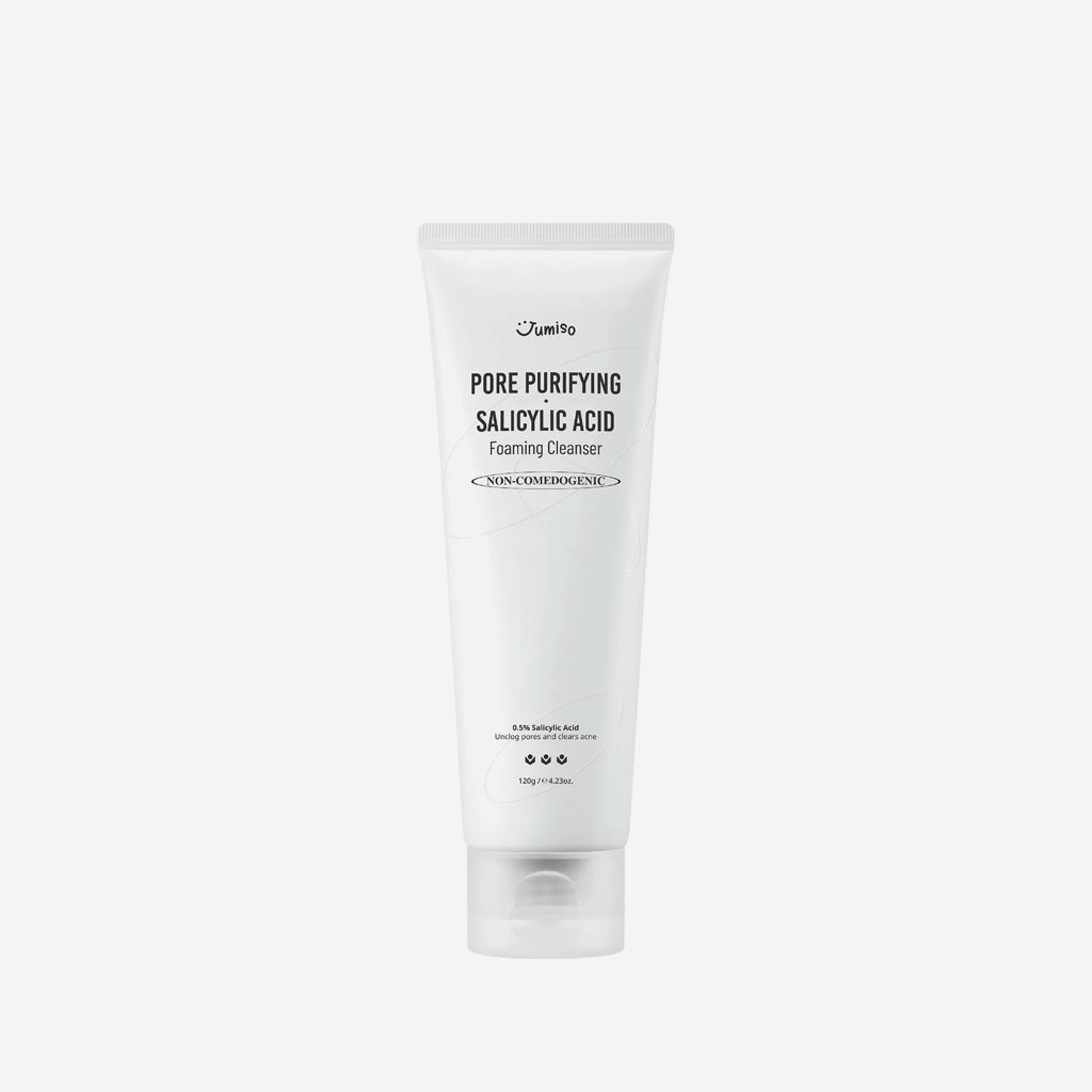 JUMISO Pore Purifying Salicylic Acid Foaming Cleanser 120g – Korean pore cleanser