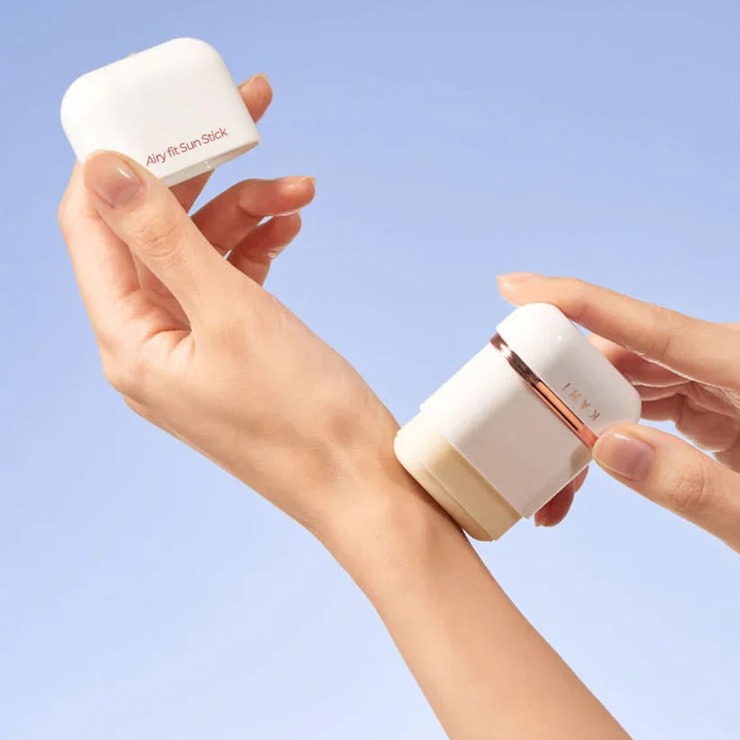 KAHI Airy Fit Sun Stick SPF50 PA++++ Korean lightweight matte sunscreen stick waterproof 