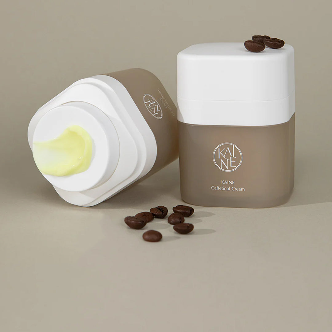 KAINE Caffetinal Cream asian authentic genuine original korean skincare montreal toronto calgary canada thekshop thekshop.ca natural organic vegan cruelty-free cosmetics kbeauty vancouver free shipping clean beauty routine skin makeup kpop stayz stan fandom photocard stray kids treasure ateez atiny dix30 brossard ddo st-bruno new store