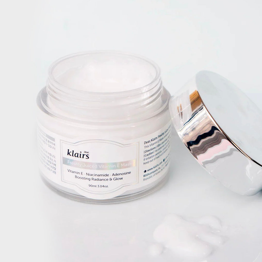 KLAIRS Freshly Juiced Vitamin E Mask asian authentic genuine original korean skincare montreal toronto calgary canada thekshop thekshop.ca natural organic vegan cruelty-free cosmetics kbeauty vancouver free shipping clean beauty routine skin makeup
