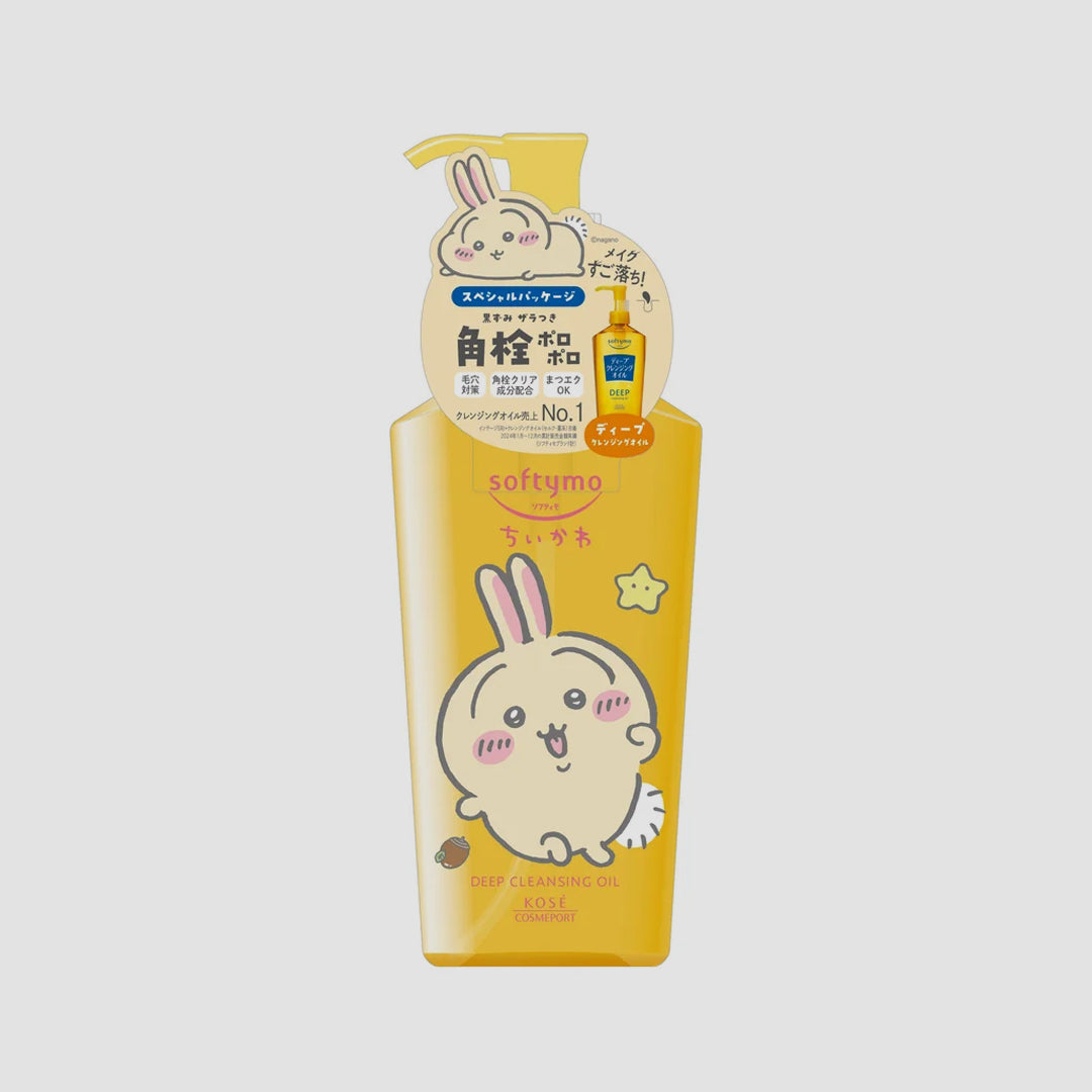 KOSE Softymo Deep Cleansing Oil Chiikawa Edition 240mL THEKSHOP Canada