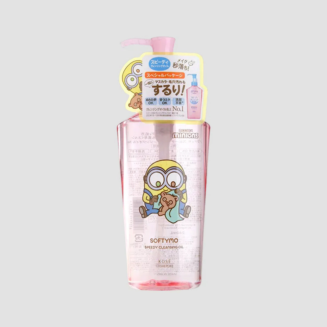 KOSE Softymo Speedy Cleansing Oil Minion Edition 240mL 