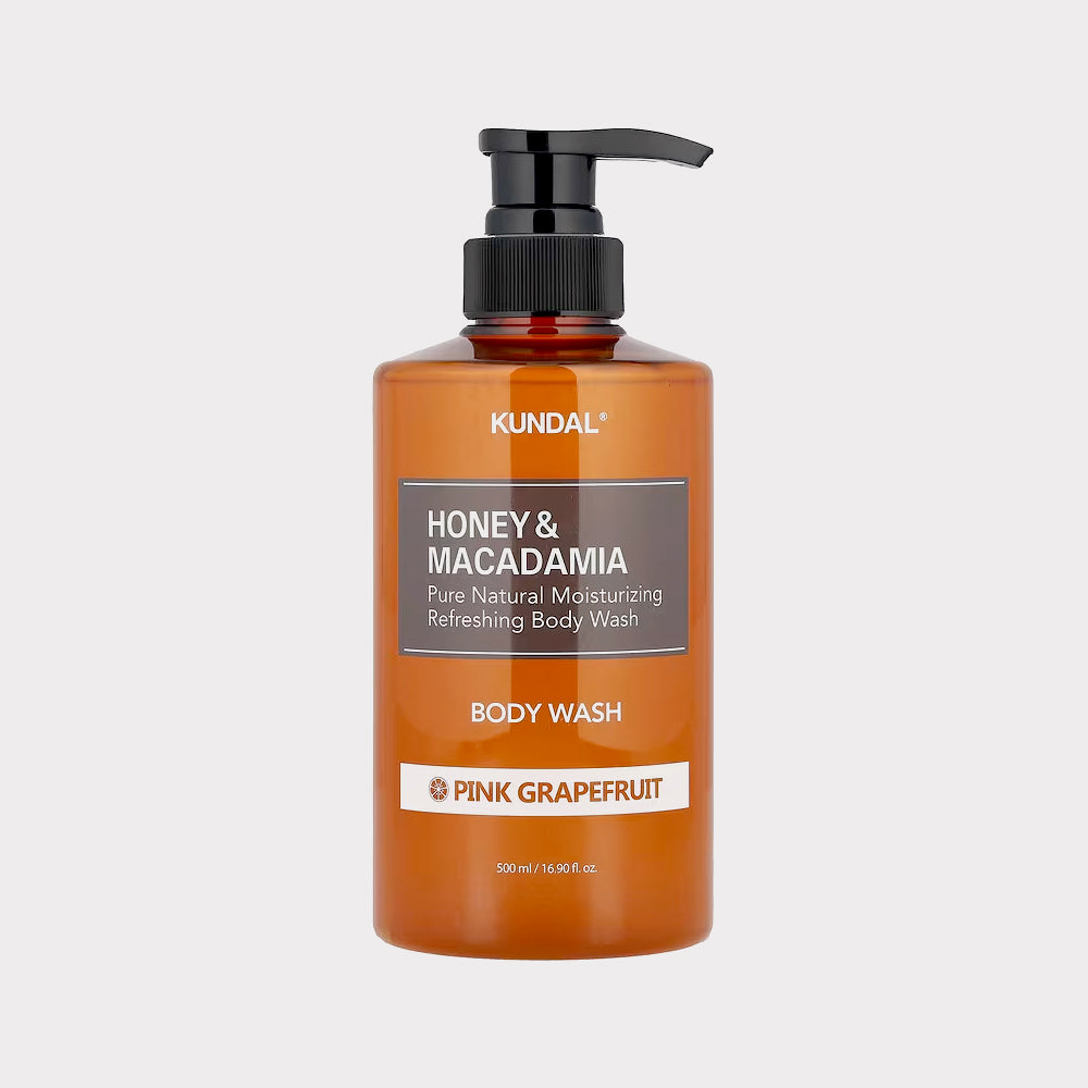 KUNDAL Honey & Macadamia Body Wash asian authentic genuine original korean skincare montreal toronto calgary canada thekshop thekshop.ca natural organic vegan cruelty-free cosmetics kbeauty vancouver free shipping clean beauty routine skin makeup kpop stayz stan fandom photocard stray kids treasure ateez atiny dix30 brossard ddo royal mount st-bruno new store