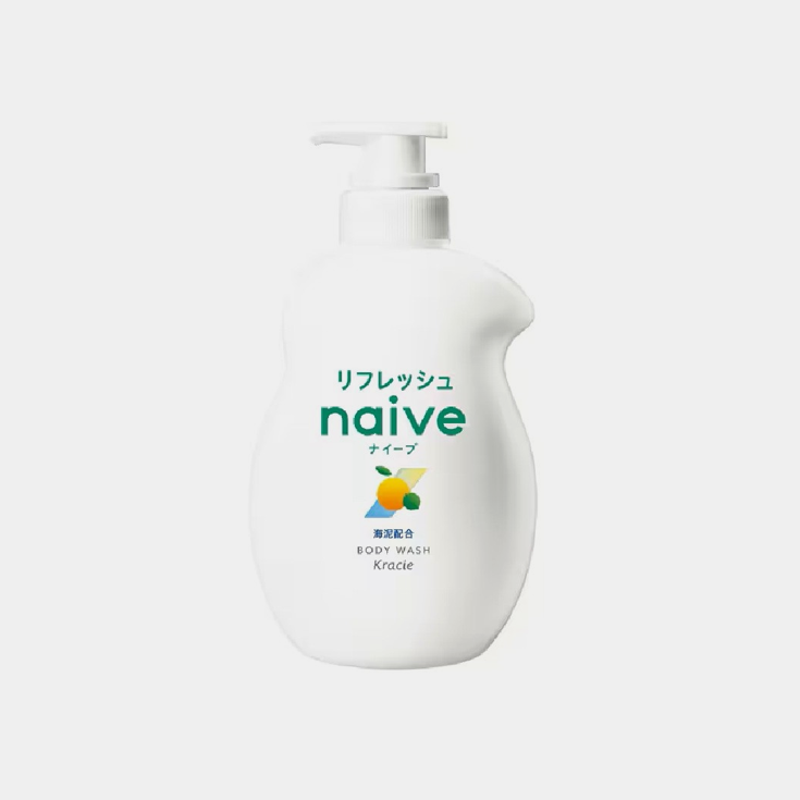 Kracie Naive Body Wash Sea Mud 530mL