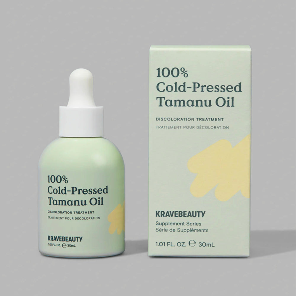 KraveBeauty 100% Cold-Pressed Tamanu Oil asian authentic genuine original korean skincare montreal toronto calgary canada thekshop thekshop.ca natural organic vegan cruelty-free cosmetics kbeauty vancouver free shipping clean beauty routine skin makeup kpop stayz stan fandom photocard stray kids treasure 