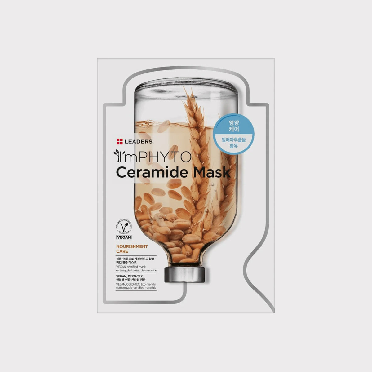 LEADERS ImPHYTO Ceramide Mask hydrating sheet mask for moisture barrier repair