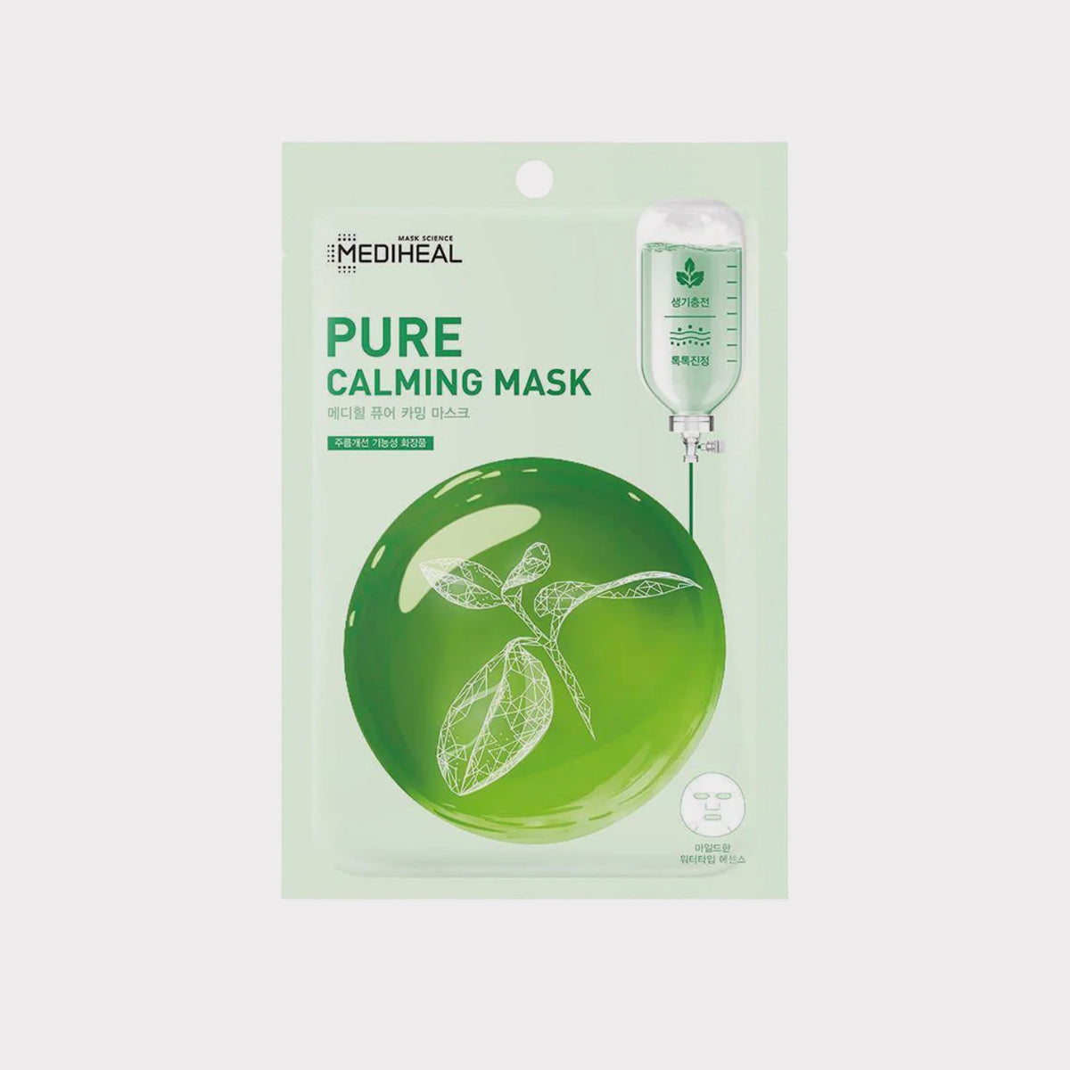 MEDIHEAL Pure Calming Mask soothing sheet mask for irritated and sensitive skin
