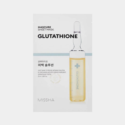 MISSHA Mascure Brightening Solution Sheet Mask Glutathione asian authentic genuine original korean skincare montreal toronto calgary canada thekshop thekshop.ca natural organic vegan cruelty-free cosmetics kbeauty vancouver free shipping clean beauty routine skin makeup kpop stayz stan fandom photocard stray kids treasure ateez atiny dix30 brossard ddo st-bruno new store