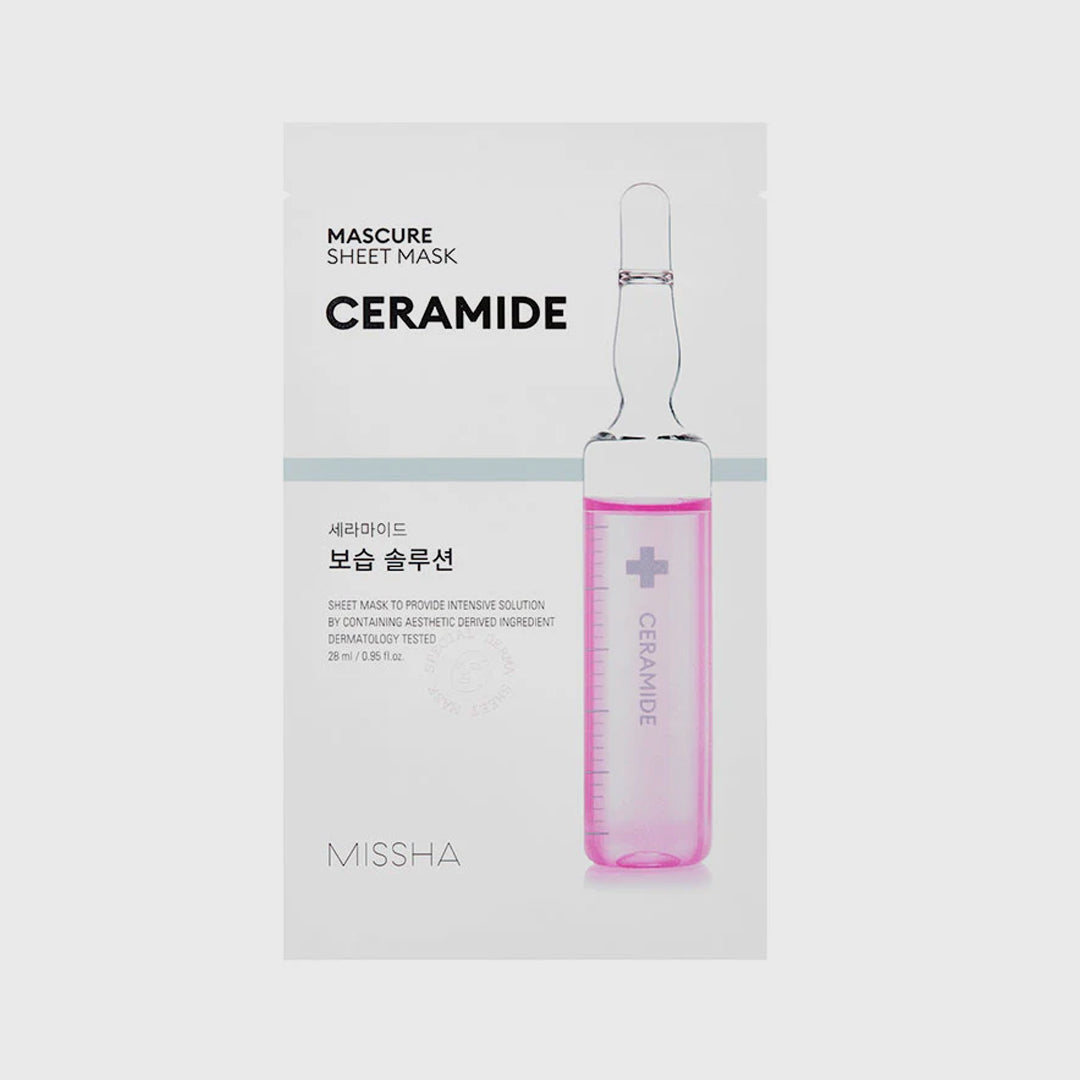 MISSHA Mascure Sheet Mask Ceramide asian authentic genuine original korean skincare montreal toronto calgary canada thekshop thekshop.ca natural organic vegan cruelty-free cosmetics kbeauty vancouver free shipping clean beauty routine skin makeup kpop stayz stan fandom photocard stray kids treasure ateez atiny dix30 brossard ddo royal mount st-bruno new store
