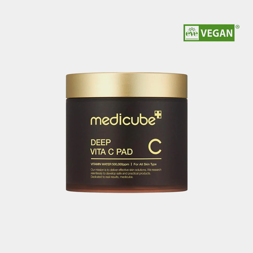 Medicube Deep Vita C Pad asian authentic genuine original korean skincare montreal toronto calgary canada thekshop thekshop.ca natural organic vegan cruelty-free cosmetics kbeauty vancouver free shipping clean beauty routine skin makeup kpop stayz stan fandom photocard stray kids treasure ateez atiny dix30 brossard