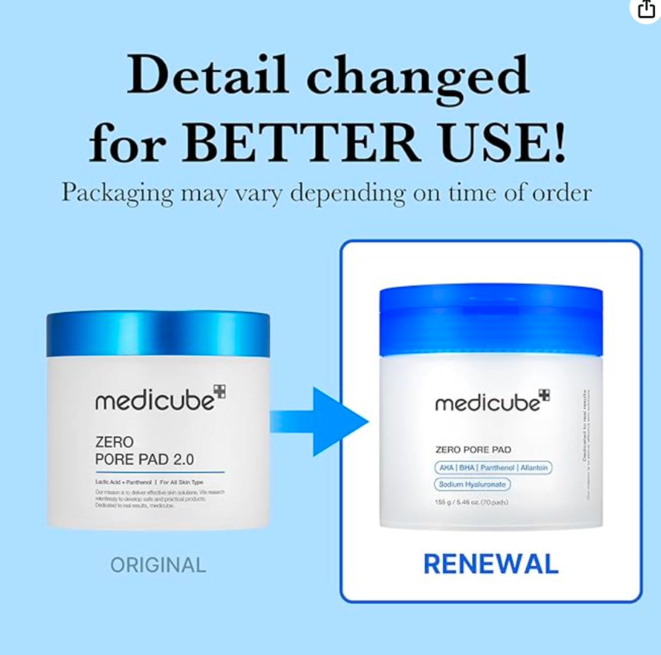 Medicube Zero Pore Pad renewal asian authentic genuine original korean skincare montreal toronto calgary canada thekshop thekshop.ca natural organic vegan cruelty-free cosmetics kbeauty vancouver free shipping clean beauty routine skin makeup kpop stayz stan fandom photocard stray kids treasure ateez atiny dix30 brossard