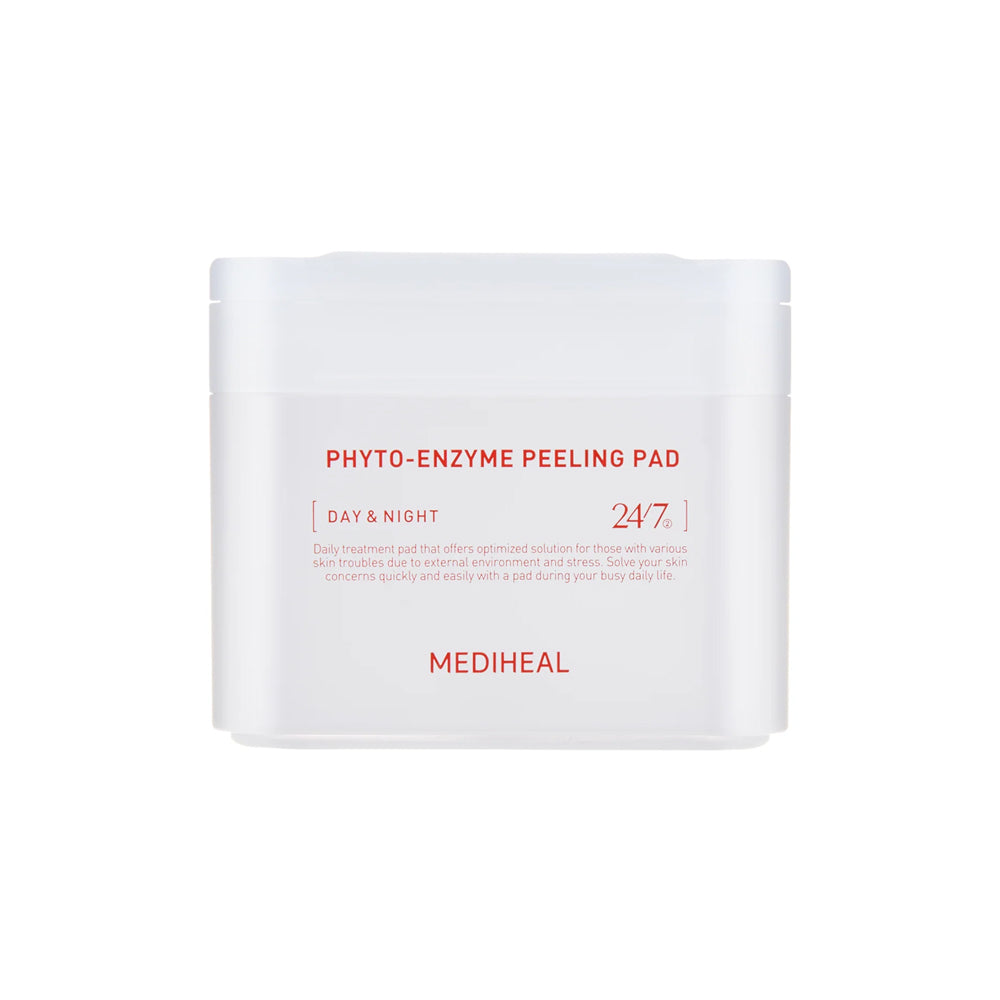 Mediheal Phyto Enzyme Peeling Pad asian authentic genuine original korean skincare montreal toronto calgary canada thekshop thekshop.ca natural organic vegan cruelty-free cosmetics kbeauty vancouver free shipping clean beauty routine skin makeup kpop stayz stan fandom photocard stray kids treasure ateez atiny dix30 brossard