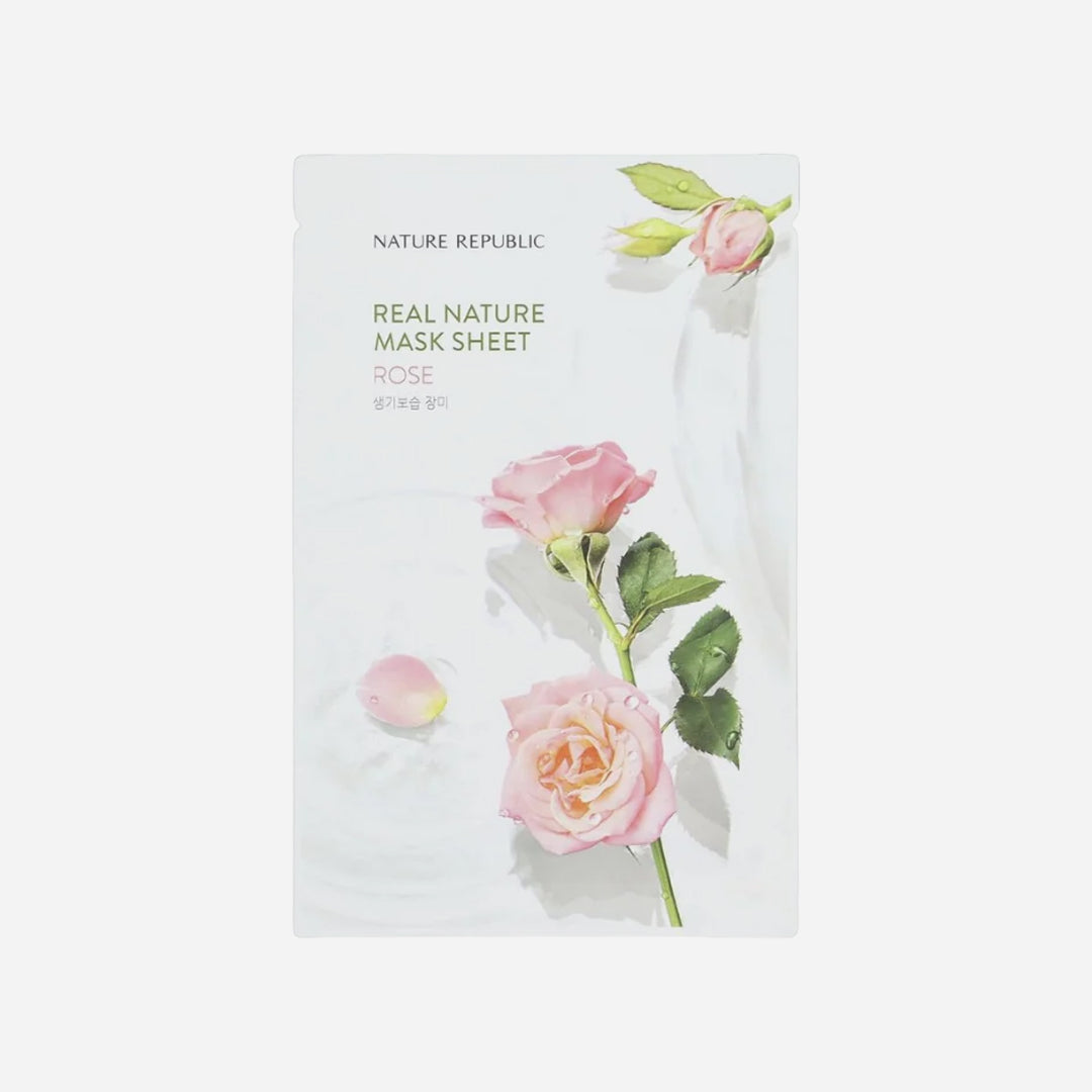NATURE REPUBLIC rose Sheet Mask