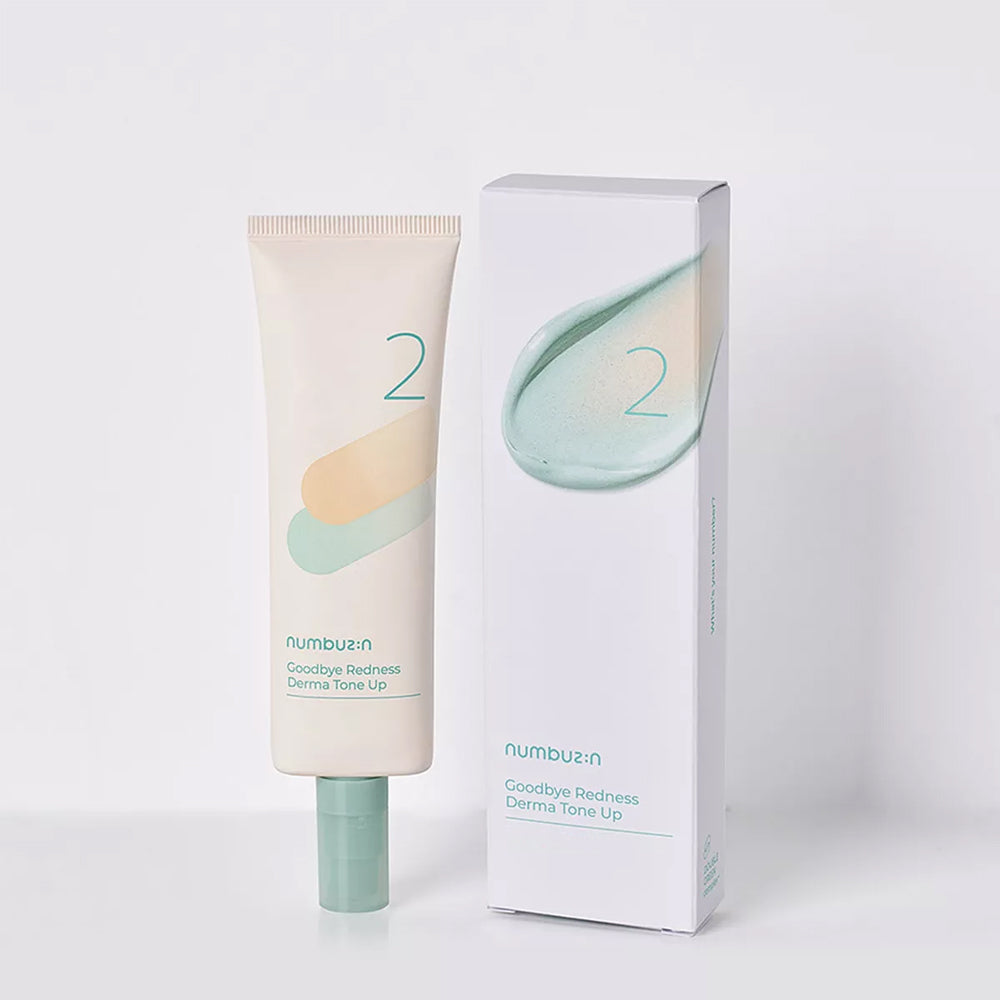 NUMBUZIN No.2 Goodbye Redness Derma Tone Up asian authentic genuine original korean skincare montreal toronto calgary canada thekshop thekshop.ca natural organic vegan cruelty-free cosmetics kbeauty vancouver free shipping clean beauty routine skin makeup kpop stayz stan fandom photocard stray kids treasure ateez atiny  