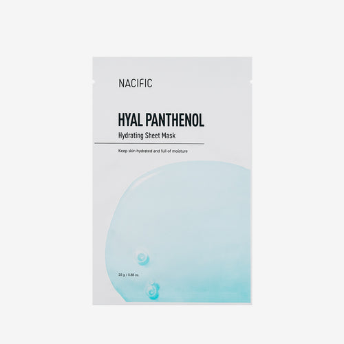 Nacific Hyal Panthenol Hydrating Sheet Mask asian authentic genuine original korean skincare montreal toronto calgary canada thekshop thekshop.ca natural organic vegan cruelty-free cosmetics kbeauty vancouver free shipping clean beauty routine skin makeup kpop stayz stan fandom photocard stray kids treasure ateez atiny dix30 brossard ddo st-bruno new store