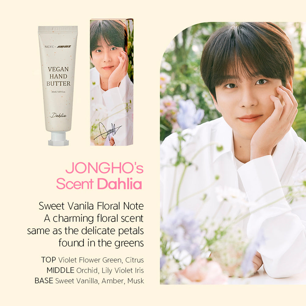 Nacific x ATEEZ Special Collaboration Scent In Bloom Vegan Hand