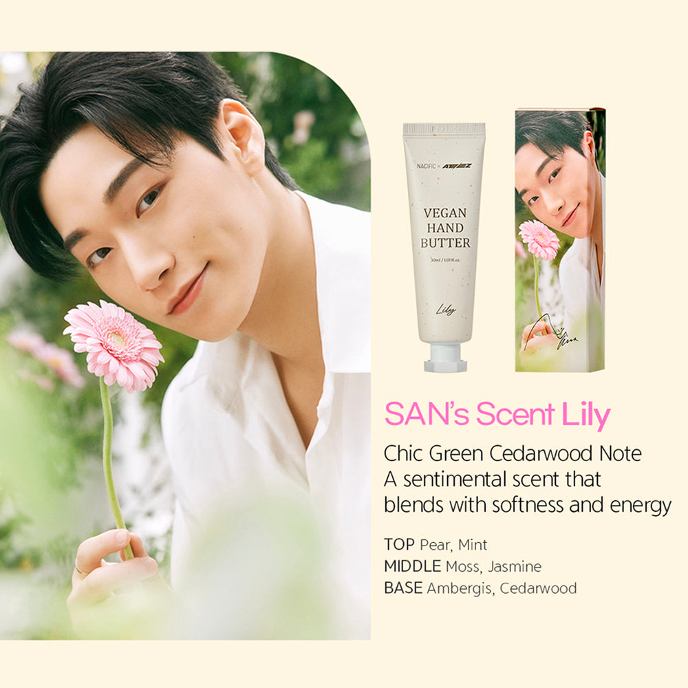 Nacific x ATEEZ Special Collaboration Scent In Bloom Vegan Hand