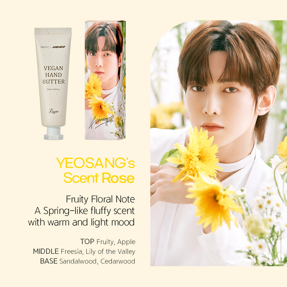 Nacific x ATEEZ Special Collaboration Scent In Bloom Vegan Hand