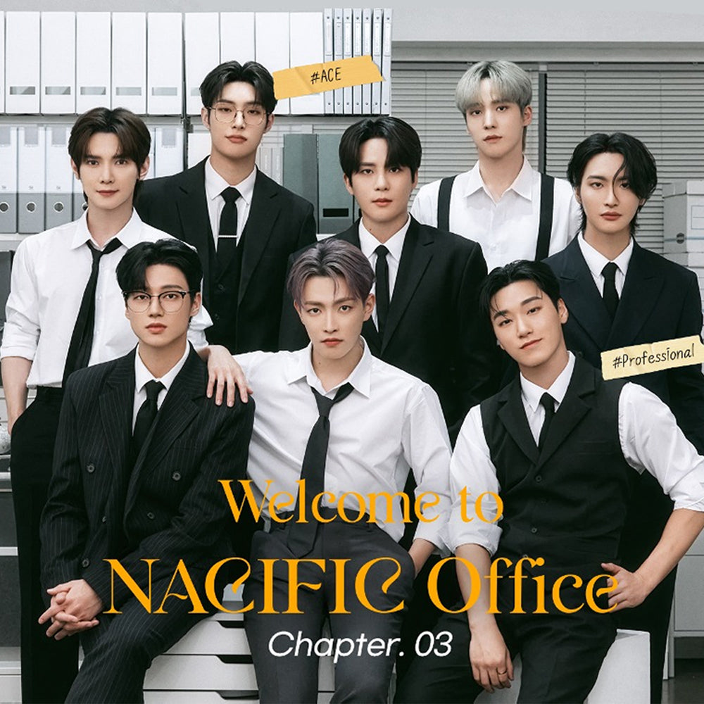 Nacific x ATEEZ Welcome to Nacific Office asian authentic genuine original korean skincare montreal toronto calgary canada thekshop thekshop.ca natural organic vegan cruelty-free cosmetics kbeauty vancouver free shipping clean beauty routine skin makeup kpop stayz stan fandom photocard stray kids treasure ateez atiny  