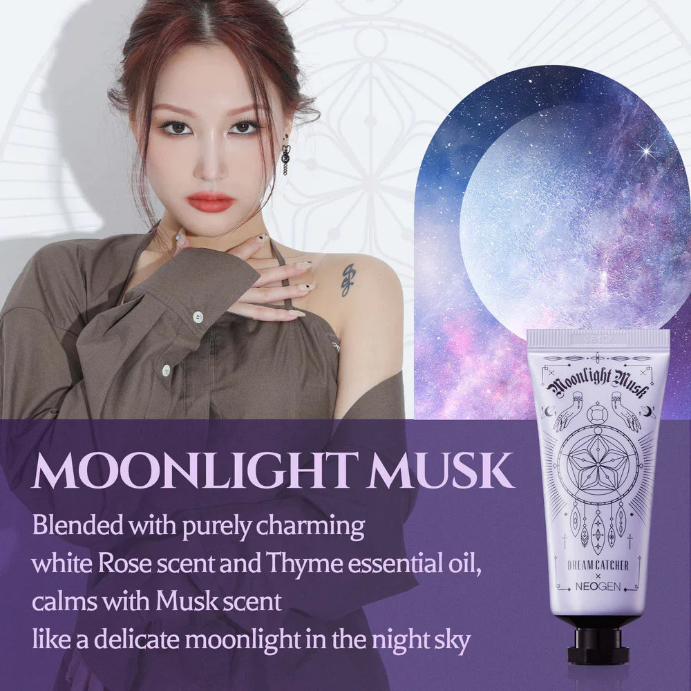 Neogen x Dreamcatcher Hand Cream Set Catch your perfume asian authentic genuine original korean skincare montreal toronto calgary canada thekshop thekshop.ca natural organic vegan cruelty-free cosmetics kbeauty vancouver free shipping clean beauty routine skin makeup kpop