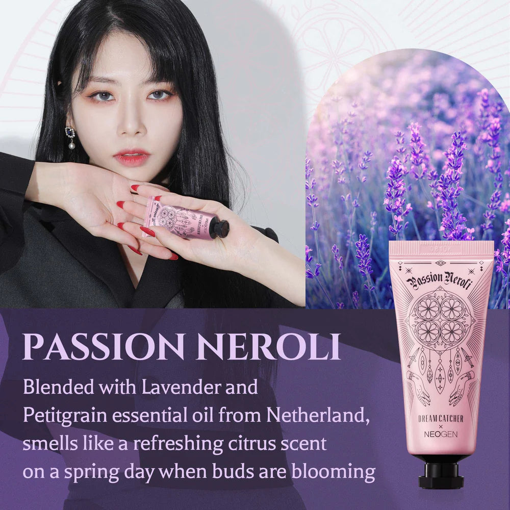 Neogen x Dreamcatcher Hand Cream Set Catch your perfume asian authentic genuine original korean skincare montreal toronto calgary canada thekshop thekshop.ca natural organic vegan cruelty-free cosmetics kbeauty vancouver free shipping clean beauty routine skin makeup kpop